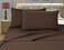 Elegant ComfortBedding Collection 4Piece Bed Sheet Set 1500 Premier Hotel Quality Wrinkle Free with Deep Pockets Queen Chocolate Brown