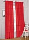 Elegant Comfort 2 Piece Solid Sheer 60 x 84 Window Curtainsdrapepanelstreatment Red
