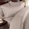 Elegant ComfortBESPOLITAN INC 1200 Thread Count 4pc King Size Egyptian Bed Sheet SetDeep Pocket Beige