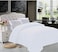 Elegant Comfort Luxurious Down Alternative DoubleFill Comforter Duvet Insert FullQueen White