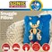 Franco Sonic The Hedgehog Anime Kids Super Plush Cozy Snuggle TM Pillow 100 Officially Licensed Product