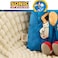 Franco Sonic The Hedgehog Anime Kids Super Plush Cozy Snuggle TM Pillow 100 Officially Licensed Product