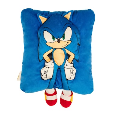 Franco Sonic The Hedgehog Anime Kids Super Plush Cozy Snuggle TM Pillow 100 Officially Licensed Product