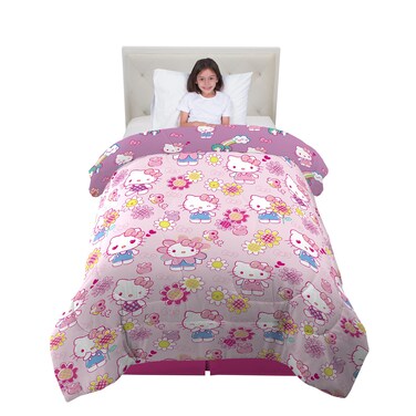 Franco Kids Bedding Soft Microfiber Comforter Twin Hello Kitty