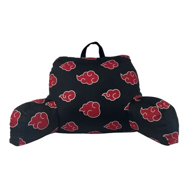 Franco Naruto Anime Akatsuki Pattern Reading Bed Rest Soft Lounge Pillow with Arms Official Product