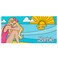 Barbie Super Soft Cotton BathPoolBeach Towel Barbiecore 58 in x 28 in Official Barbie Product By Franco