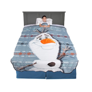 Franco Kids Bedding Blanket 62 in x 90 in Disney Frozen 2 Olaf