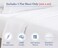 California Design DenKing Size Flat Sheet Soft 400 Thread Count 100 Cotton Sheet Sateen Cooling  Breathable Bed Sheets White King Sheets Top Sheets Single Only Bright White