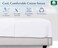 California Design DenKing Size Flat Sheet Soft 400 Thread Count 100 Cotton Sheet Sateen Cooling  Breathable Bed Sheets White King Sheets Top Sheets Single Only Bright White