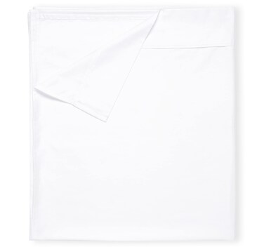 California Design DenKing Size Flat Sheet Soft 400 Thread Count 100 Cotton Sheet Sateen Cooling  Breathable Bed Sheets White King Sheets Top Sheets Single Only Bright White