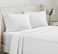 California Design Den500 Thread Count 100 Cotton Sheets Queen Size Sheet Set Cooling Deep Pocket Bed Sheets with Fitted Elastic Sheet Extra Soft Luxury Hotel Quality  White Sheets