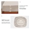 SimpleOpulence 100 Washed Linen Sheet SetKing SizeNatural France Flax Bed Sheet4 Pcs BreathableUltra SoftFarmhouse Bedding 1 Flat Sheet1 Fitted Sheet2 PillowcasesEmbroidery Linen