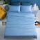 Shilucheng4Piece Sheets SetRayon Derived from 100 Bamboo_Cooling  Soft Bed Sheets Luxury Bedding Sheets  Pillowcases 16 Inch Deep Pockets FullLake Blue