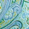 Levtex HomeSpruce Teal Quilt Set  King Quilt  Two King Pillow Shams  Paisley Pattern in Teals Greens and Blues  Quilt Size 106 x 92 and Pillow Sham Size 36 x 20  Reversible  Cotton