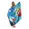 Northwest Little MermaidAriel Micro Raschel Throw Blanket 46 x 60 Floatie Friends