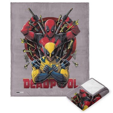 NorthwestNorthwest Deadpool Silk Touch Throw Blanket 50 x 60 Dead Serious