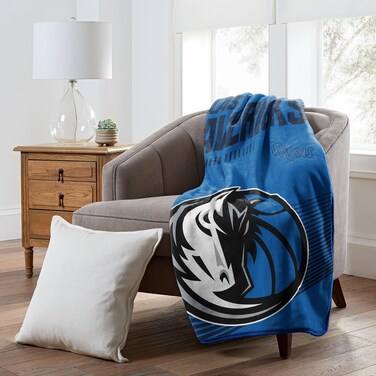 Northwest NBA Officially Licensed Dallas Mavericks 60 x 80 Microfiber Throw Blanket