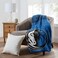 Northwest NBA Officially Licensed Dallas Mavericks 60 x 80 Microfiber Throw Blanket
