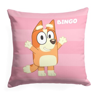 Northwest Bluey Pillow 18 x 18 Roll Call Bingo
