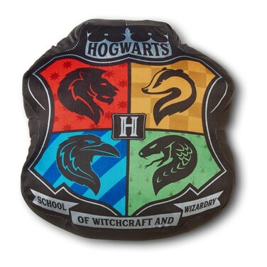 Northwest Harry Potter Cloud Throw Pillow 15 Hogwarts Crest