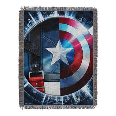 NorthwestCaptain America Woven Tapestry Throw Blanket
