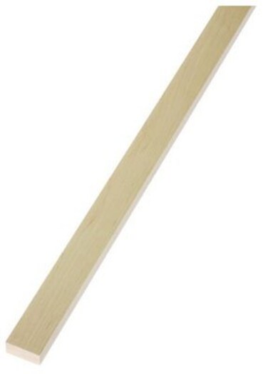 Northwest Hardwoods RH1206 1 x 2 in x 6 ft Poplar Board