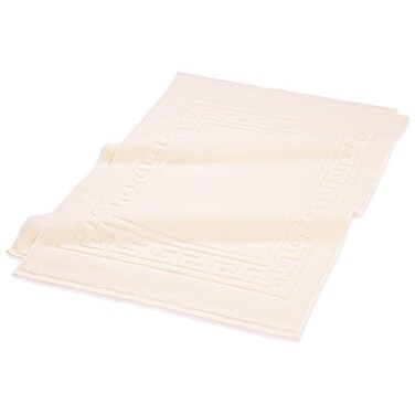SUPERIOR Hotel  Spa Quality Bath Mats  Set of 2 Bath Rugs 100 Cotton Bathroom Rug Set Ivory 22 x 35