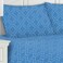 SUPERIOR Extra Soft Pillowcase Set Light Blue Trellis King