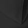 Superior Egyptian Cotton 300 Thread Count Bed Sheet Set 1 Elastic Deep Pocket Fitted Sheets 1 Flat Sheet 2 Pillowcases Soft Bedding Luxury Sheets Sateen Weave Full Black