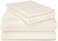 Superior Premium Cotton Flannel Sheets All Season 100 Brushed Cotton Flannel Bedding 3Piece Sheet Set with Deep Fitting Pockets  Ivory Solid Twin XL Bed