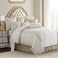 H HIEND ACCENTS Hollywood 4 PC Comforter Set Super Queen