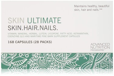 Advanced Nutrition Programme Skin Ultimate Skin Hair Nails Supplement distributed by jane iredale 28day supply