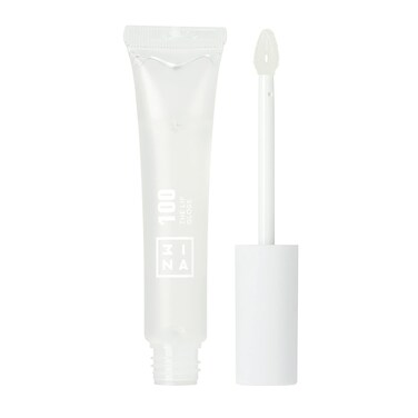 3INA MAKEUP  Vegan  Cruelty Free  The Lip Gloss 100  Clear Lip Gloss  Mirroreffect  Glossy Look  Creamy Texture  Highly Pigmented  Lip Gloss with wand