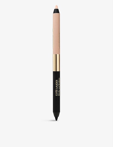 Este Lauder Smoke and Brighten LongLasting Waterproof Kajal Eyeliner Duo 003 oz NoirCream