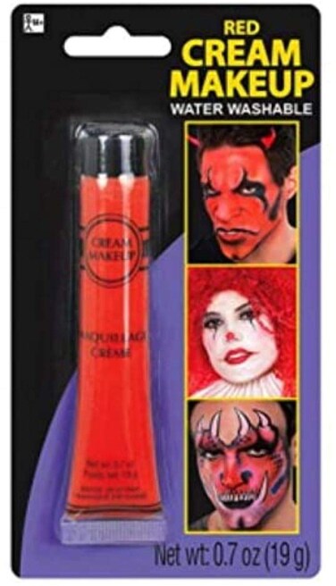 Red Cream Makeup Tube  07 oz Pack of 1  Vibrant Color  Pigmented Perfect for Festive  Creative Looks