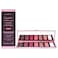 PupaMilano Zero Calorie Chocolate Eyeshadow Palette 002 Ruby Chocolate  7Shade Shadow Collection with Matte Satin and Metallic Colors  High Pigment Formula  Soft Blendable Texture  0329 oz