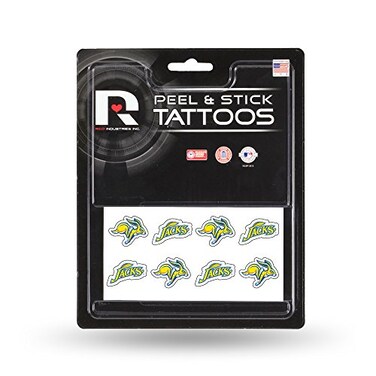 NCAA South Dakota State Jackrabbits Face Tattoos 8piece Set