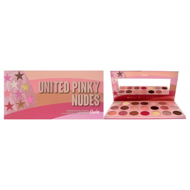 RUDECosmetics United Pinky Nudes  21 Pressed Pigment and Shadows Palette Eye Shadow Women 074 oz