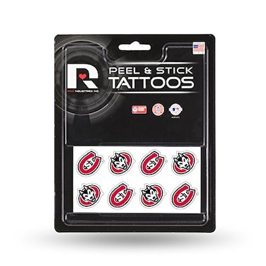 NCAA St Cloud State Huskies Face Tattoos 8piece Set
