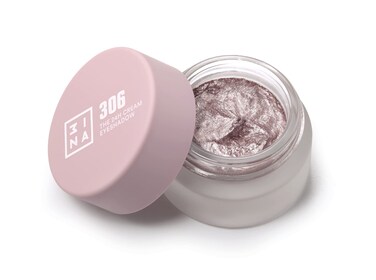 3INAMAKEUP  Vegan  Cruelty Free  The 24h Cream Eyeshadow 306  Light Pink  24H Longwearing  Waterproof Formula  Fast Drying Formula  Highly Pigmented  Matte and Shimmer Finish
