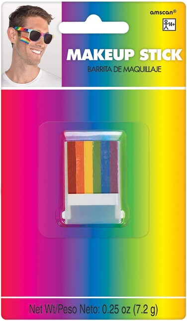 Rainbow Novelty Makeup Stick  1 pc