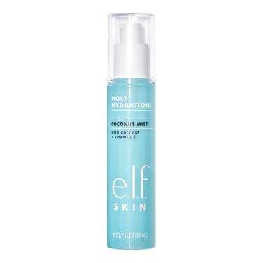 elfCosmetics Holy Hydration Hydrating Coconut Mist Refreshes Soothes  Invigorates Skin Tropical Scent 27 Fl Oz Pack of 1