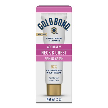 Gold Bond Age Renew Neck  Chest Firming Cream 2 oz Clinically Tested Skin Firming Cream