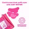 The Original MakeUp Eraser Cooling Clouds Reusable Undereye Patches  Hydroactive Technology Mask Patch Pads for Tired Puffy Eyes and Wrinkles with Mini Washbag Set of 2