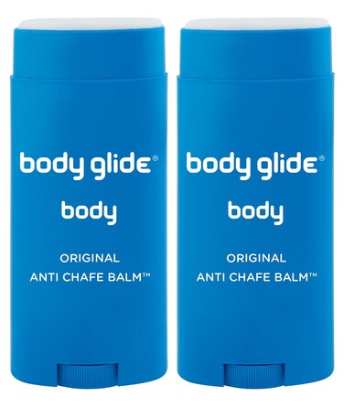 Body Glide Original Anti Chafe Balm  Anti Chafing Stick  Prevent Arm Chest Butt Thigh Ball Chafing  Irritation  Trusted Skin Protection Since 1996 25oz2pk