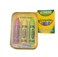 Lip SmackerCrayola Crayon 3Piece Lip Balm Tin Razzmatzz Banana Mania and Granny Smith Apple