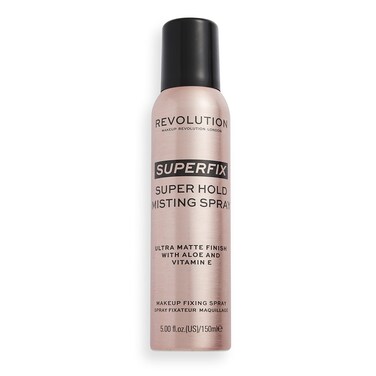 Revolution Beauty Superfix Misting Makeup Setting Spray Ultra Matte  Shine Free Finish Long Lasting Wear Infused with Vitamin E 5 Fl Oz