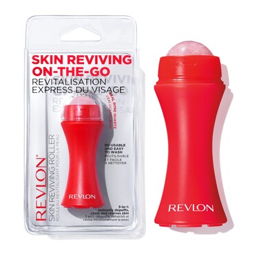 REVLONSkin Reviving Roller with Rose Quartz for AllDay Facial Reviving  Brightening Compact  Reusable Gentle on Skin 1 count