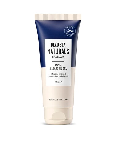 Dead Sea Naturals Facial Cleansing Gel  Refreshing rinseoff daily cleanser for face washes away dirt  impurities leaves skin radiant  supple with powerful Dead Sea Minerals 34 FlOz