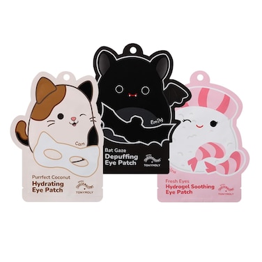 Tonymolyx Squishmallows Hydrating Eye Patch Set Assorted